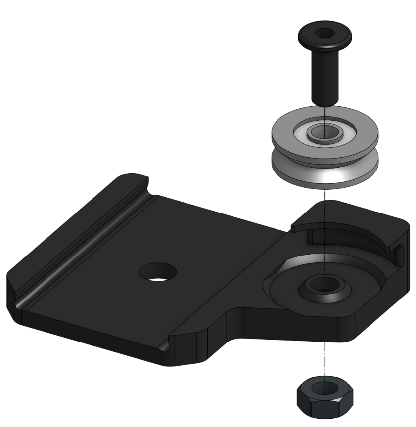 Rope Driven Linear Actuator